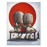 Fabio Napoleoni Fabio Napoleoni Much More than Friends (OE) (Mini Print) (Framed)